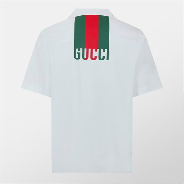 Gucci Gucci Web Stripe Shr Sn52 Size US M / EU 48-50 / 2 - 2 Thumbnail