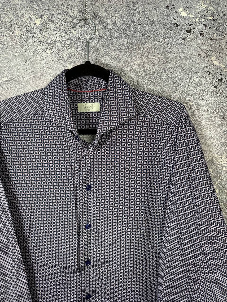 Eton ETON PRINTED SHIRT BUTTON UP MEN'S Size US L / EU 52-54 / 3 - 2 Thumbnail