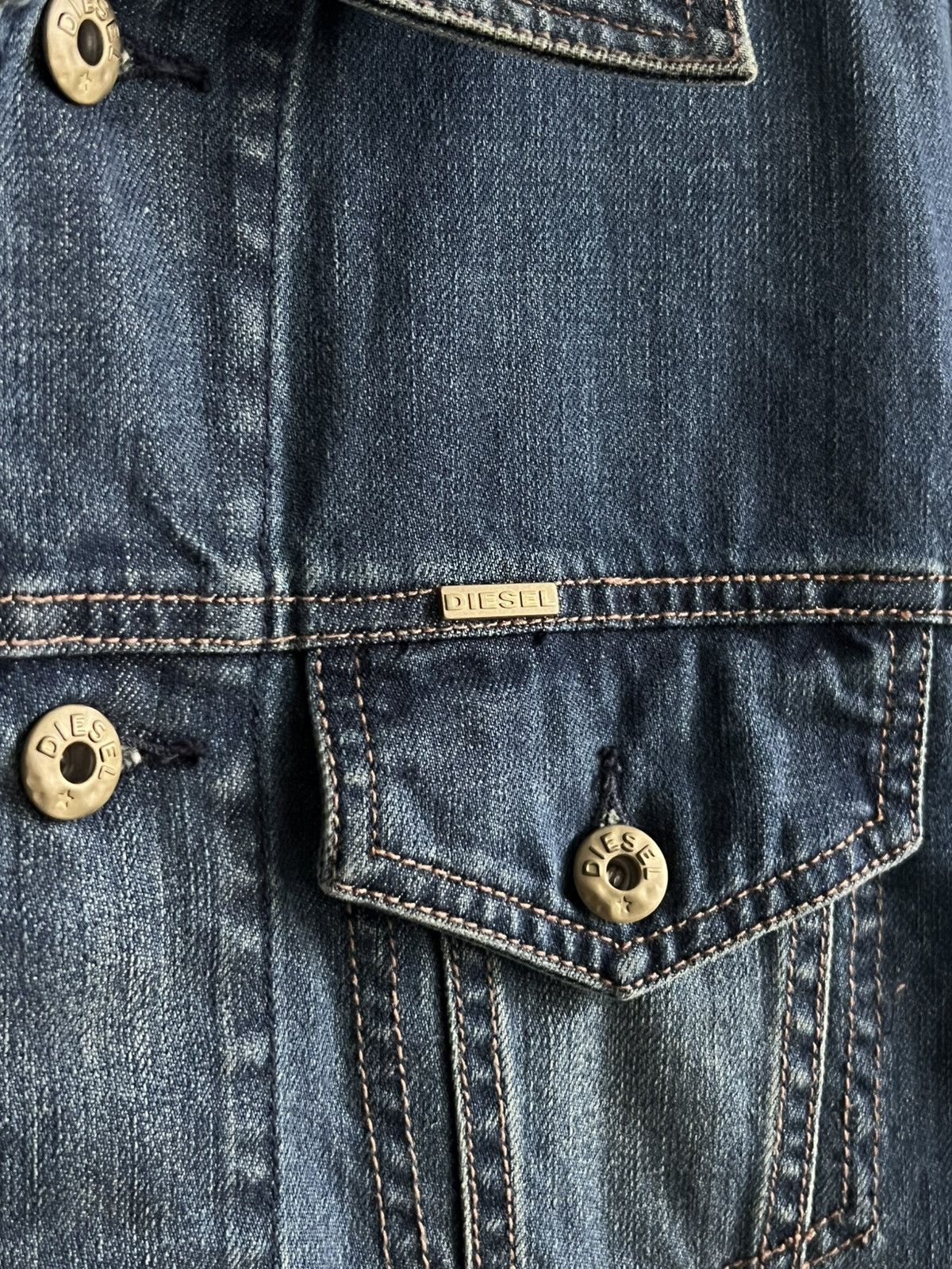 Diesel New! Diesel Denim Washed Jacket Size US S / EU 44-46 / 1 - 4 Thumbnail