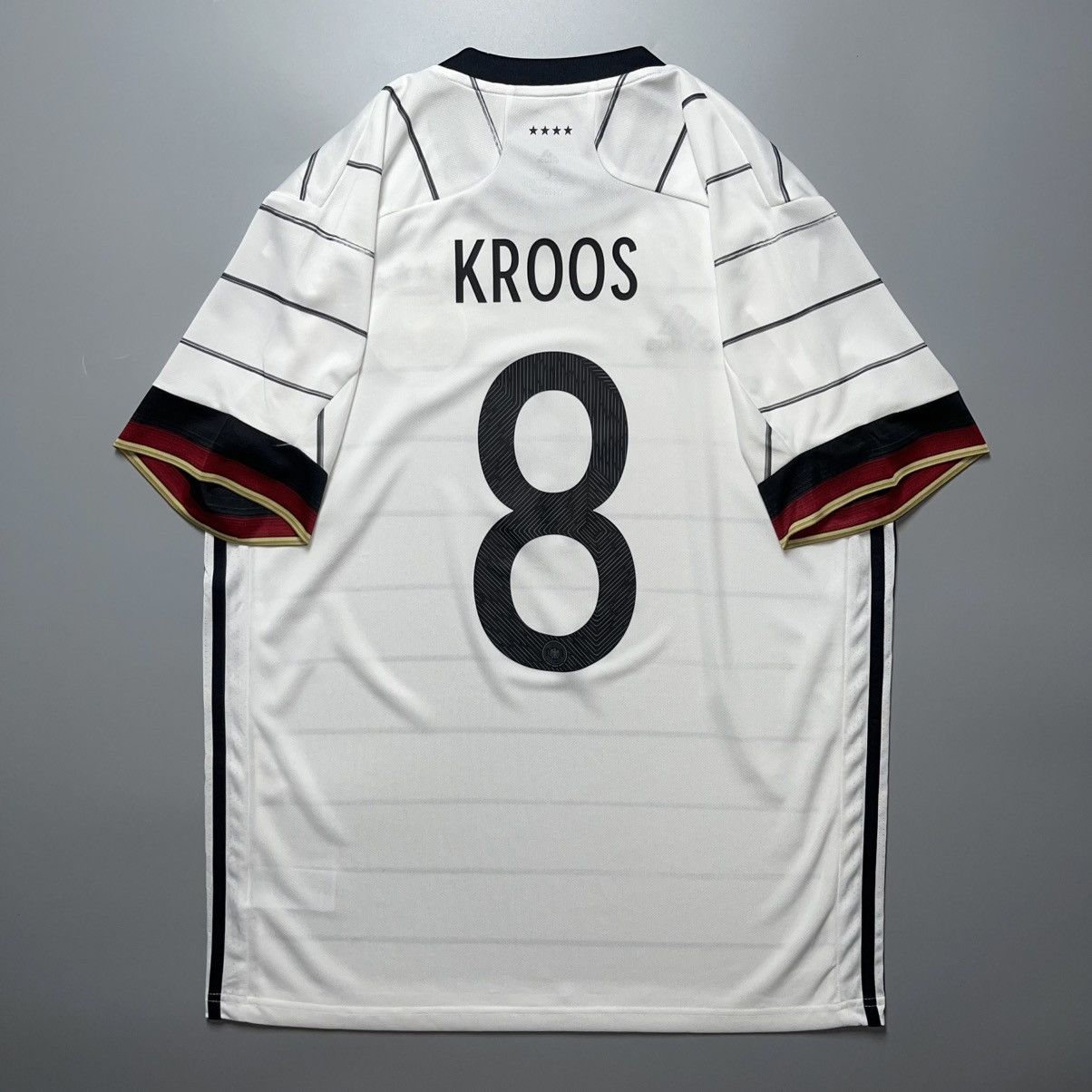 Adidas GERMANY ADIDAS 2020 EURO FOOTBALL HOME JERSEY #8 KROOS Size US L / EU 52-54 / 3 - 1 Thumbnail