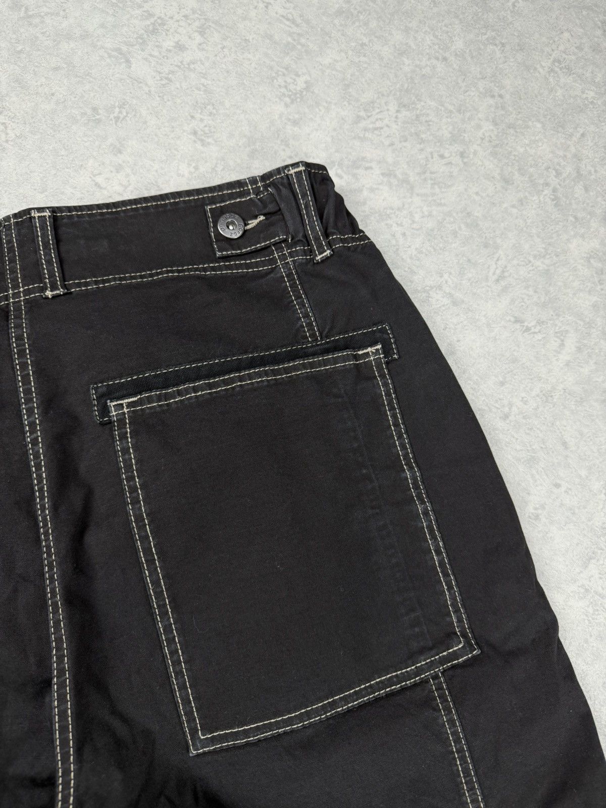Annette Gortz Annette Gortz Cotton Black Trousers Pants Size 38 Size 26" / US 2 / IT 38 - 14 Thumbnail
