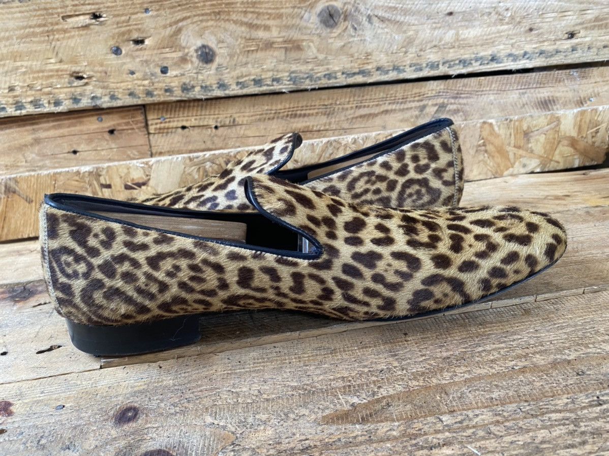 Designer × Saint Laurent Paris × Yves Saint Laurent Saint Laurent leopard print slip on casual loafers sz uk7.5 Size US 8.5 / EU 41-42 - 14 Thumbnail