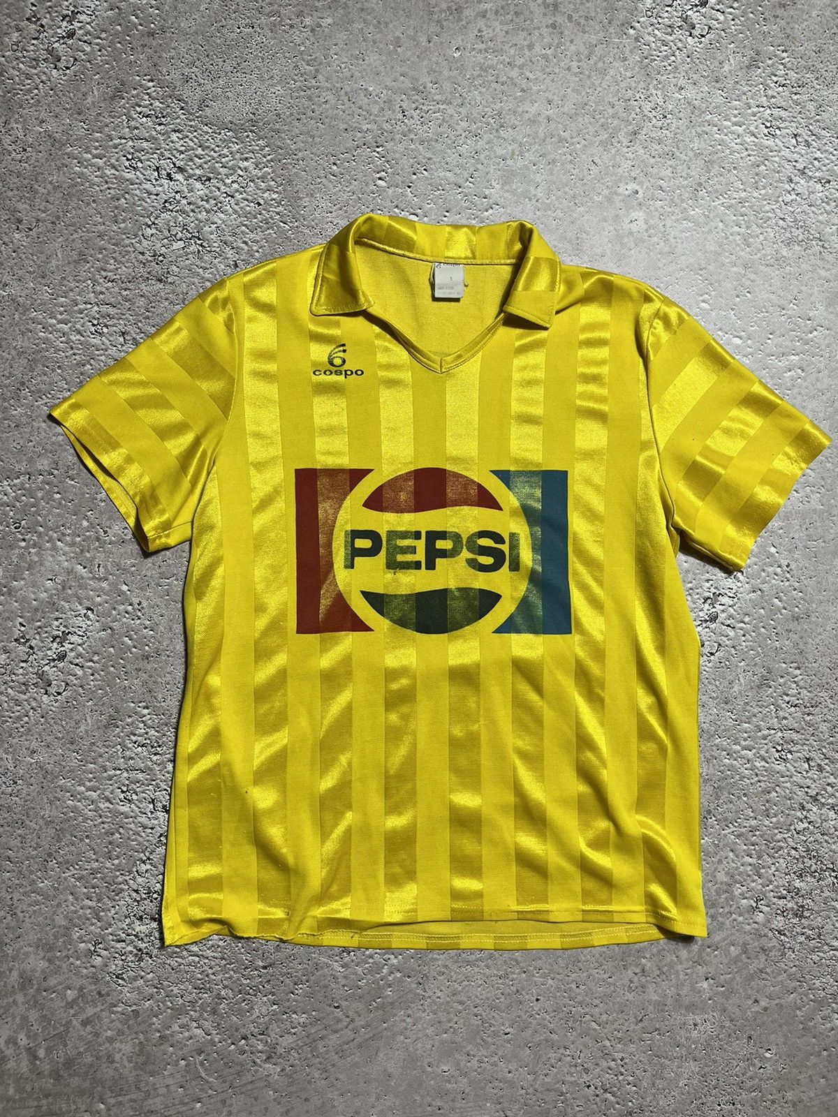 Vintage Blockcore #10 Cospo Pepsi Vintage 80s 90s jersey T shirt Size US L / EU 52-54 / 3 - 1 Thumbnail