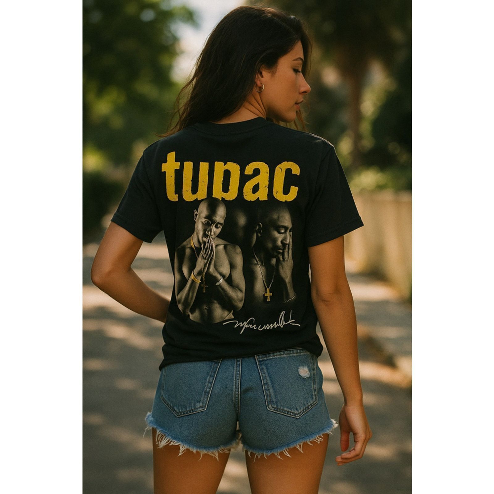 Other 2Pac Tupac Graphic Jersey Tee Hip Hop Streetwear XS Size XS / US 0-2 / IT 36-38 - 5 Thumbnail