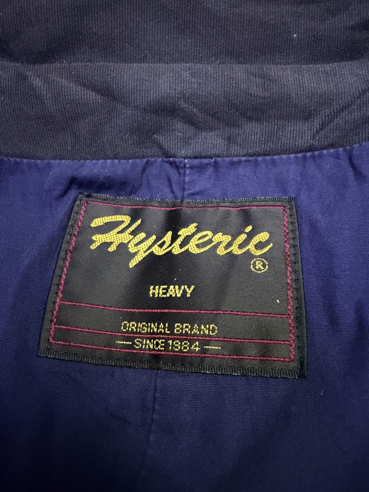 Hysteric Glamour Hysteric Glamour Navy Blue Trench Coat Size S / US 4 / IT 40 - 12 Thumbnail
