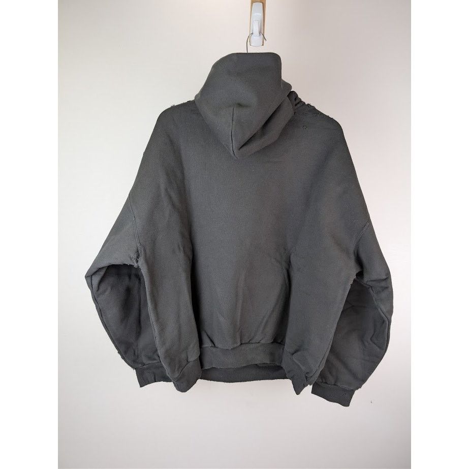 Balenciaga o1rshd1 Q:2 / BB Motel Crystal Crown Large Fit Hoodie Black Size US L / EU 52-54 / 3 - 15 Thumbnail