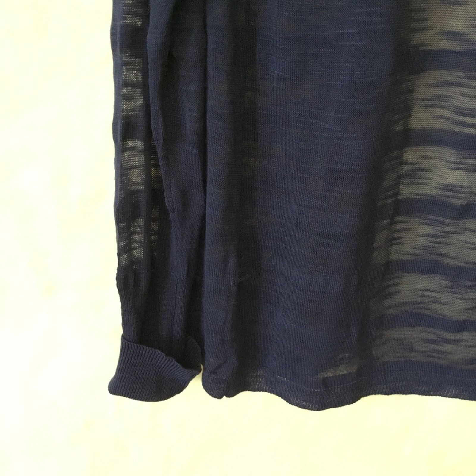 Banana Republic Banana Republic Blue Pattern Open Cardigan Size S / US 4 / IT 40 - 7 Thumbnail