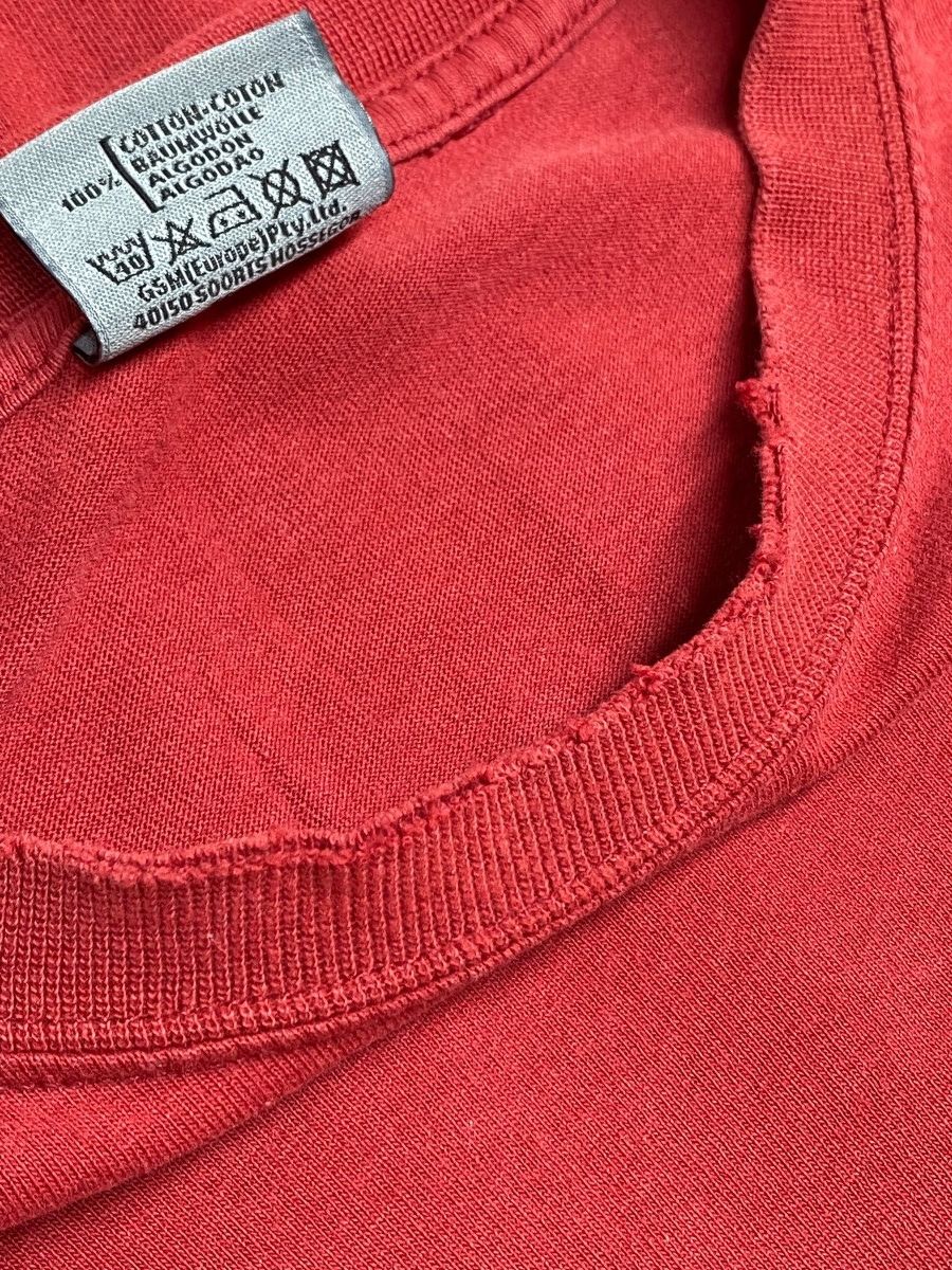 Billabong 🔥 VINTAGE 90s BILLABONG SURF STYLE RED COTTON T-SHIRT Size US M / EU 48-50 / 2 - 17 Thumbnail