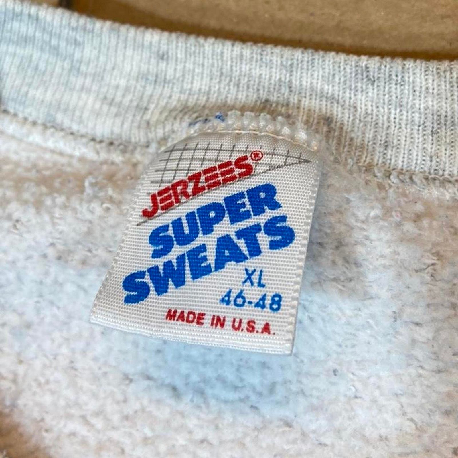 Jerzees 80s jerzees crewneck sweater Size US XL / EU 56 / 4 - 3 Thumbnail