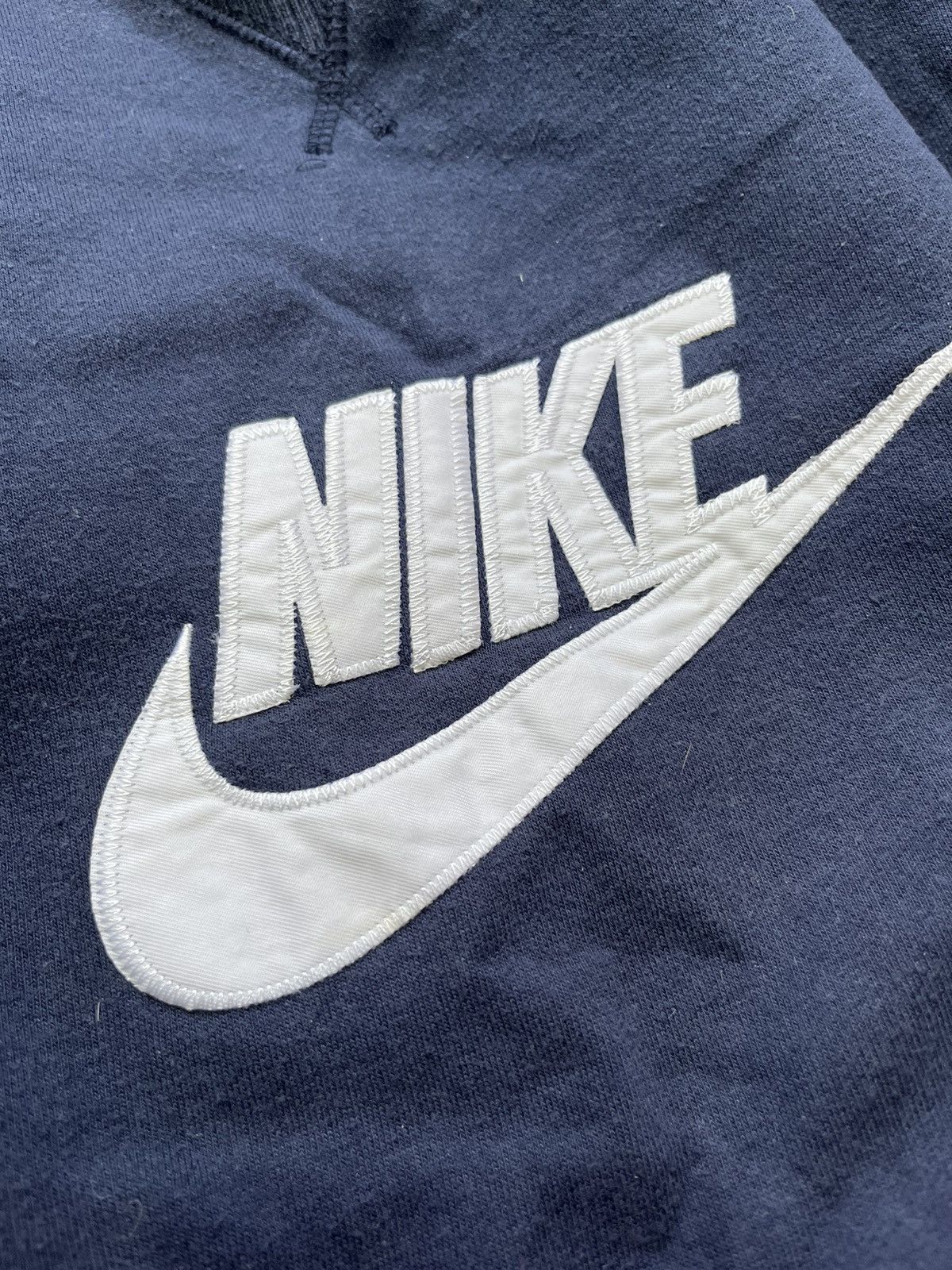 Vintage 90s Vintage Nike Sweatshirt Centr Big Logo Swoosh Size US XL / EU 56 / 4 - 3 Thumbnail