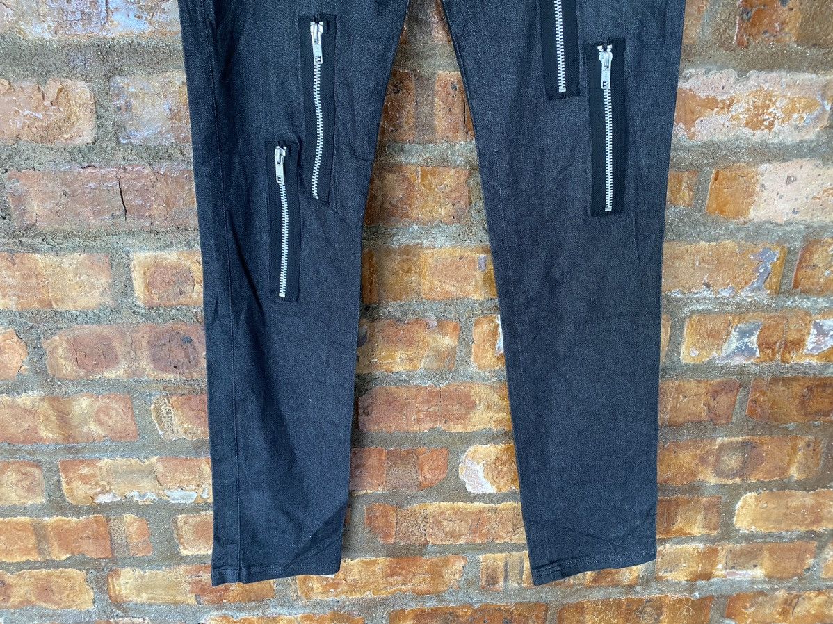 Japanese Brand 1990s MILKBOY bondage zipper skinny pants Size US 30 / EU 46 - 5 Thumbnail