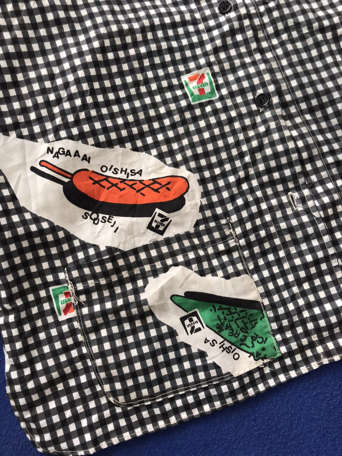 Vintage Rare vintage 7-eleven japan uniform Size US M / EU 48-50 / 2 - 4 Thumbnail