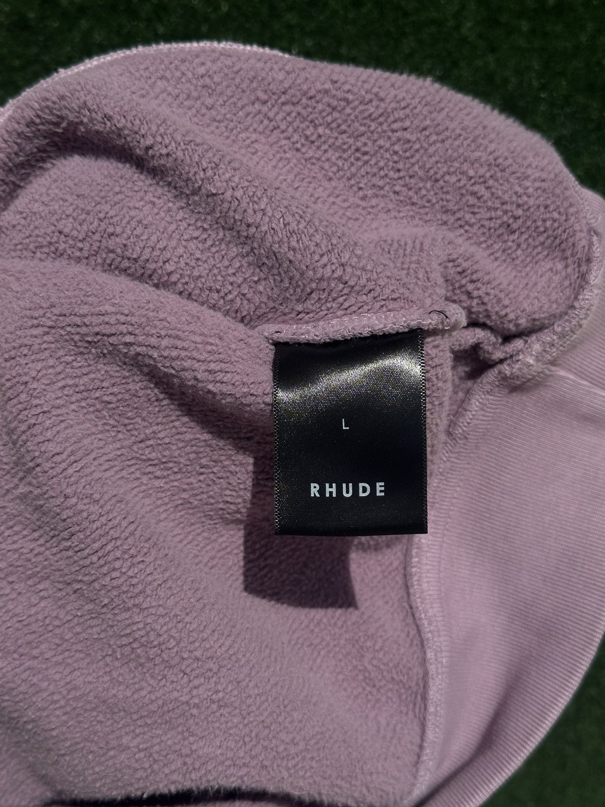 Rhude Rhude Embroidered Quarter Zip Sweatshirt Size US L / EU 52-54 / 3 - 6 Thumbnail