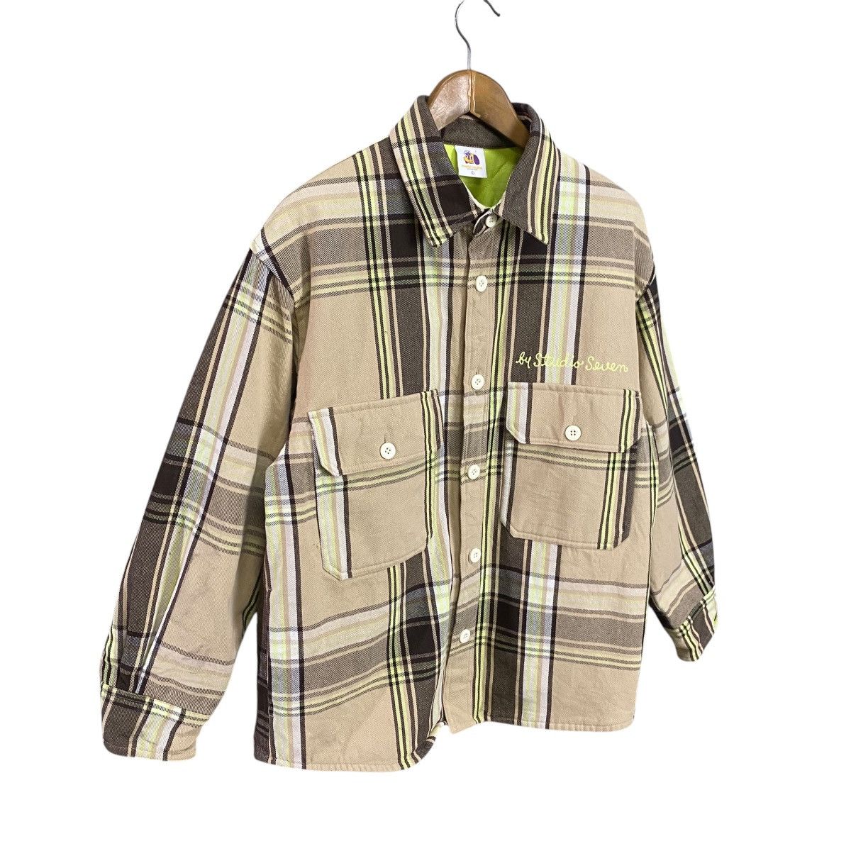 Japanese Brand × Studio Seven Honest College quilted flannel Size US L / EU 52-54 / 3 - 2 Thumbnail