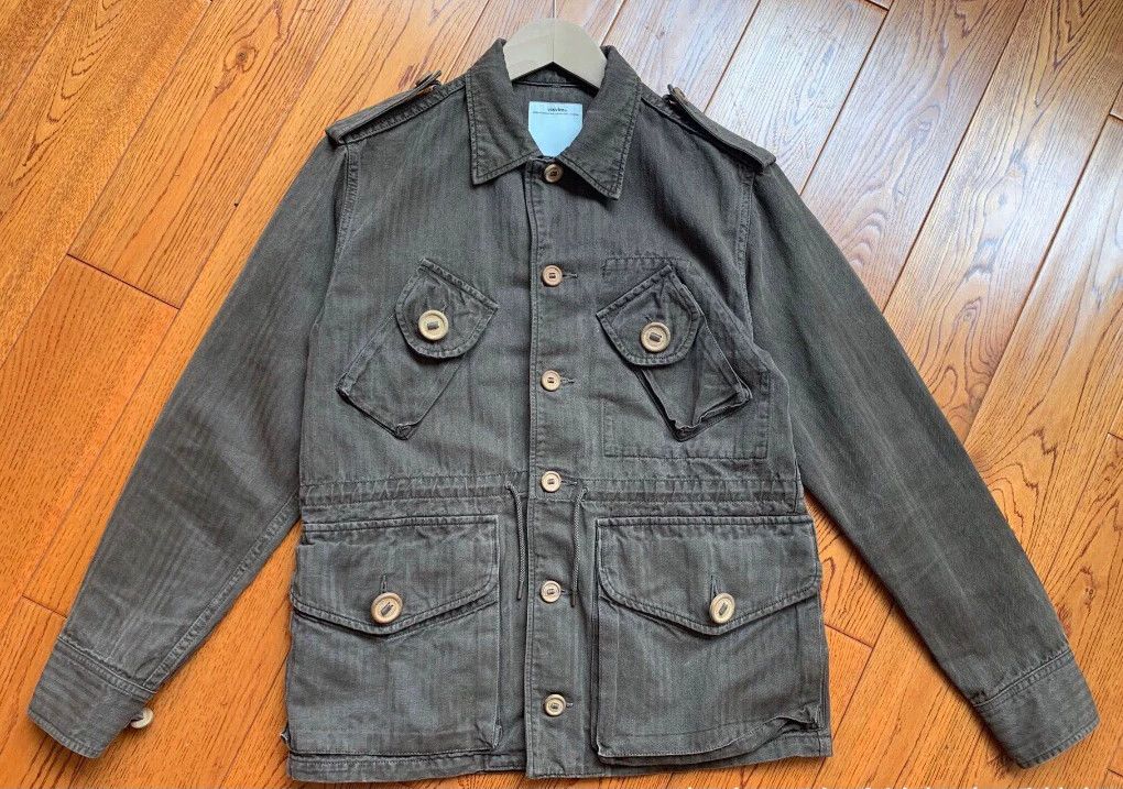 Visvim Hendee trench (herringbone) | Grailed