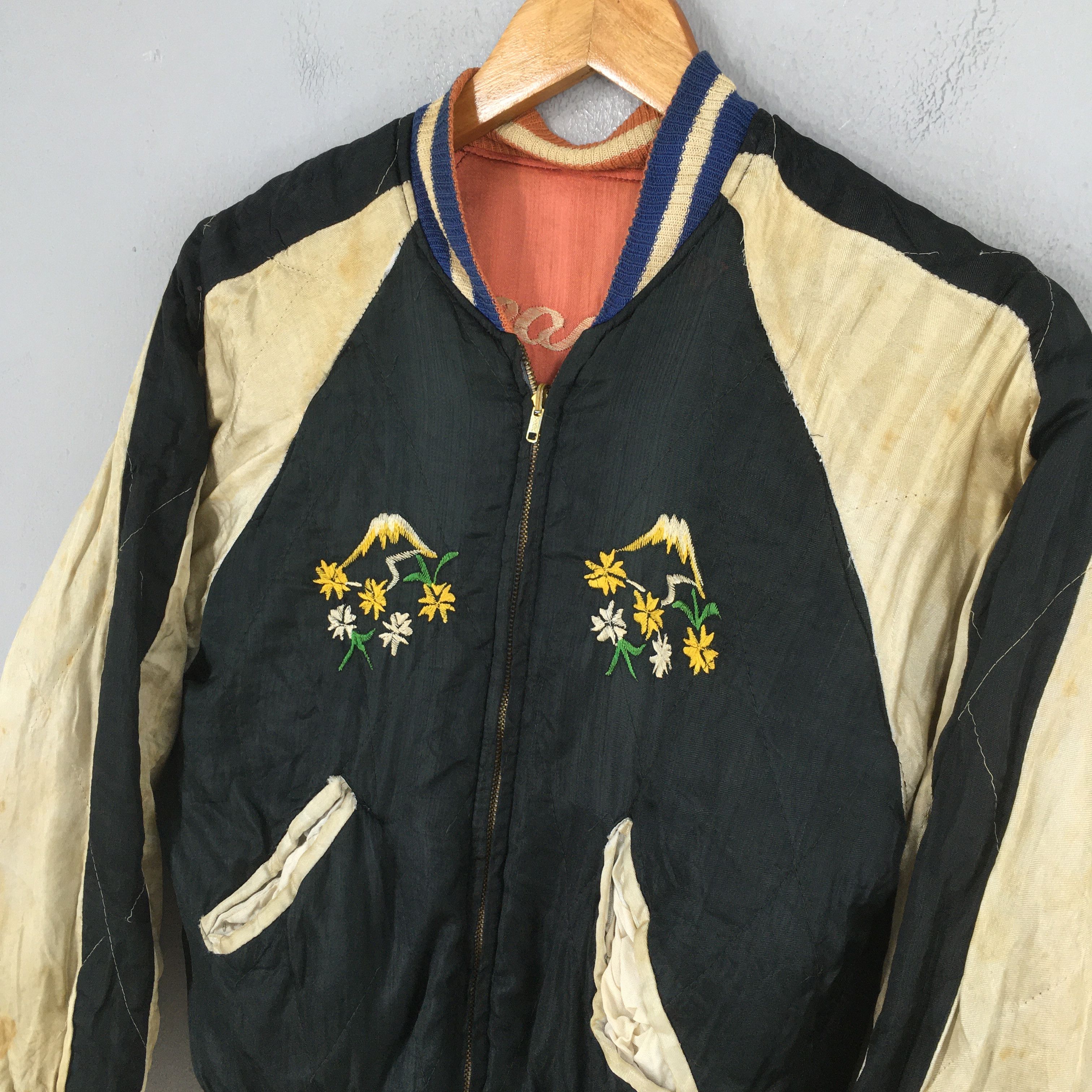 Vintage Vintage 1950's Sukajan Japan Phoenix Eagle Jacket S Size US S / EU 44-46 / 1 - 9 Thumbnail