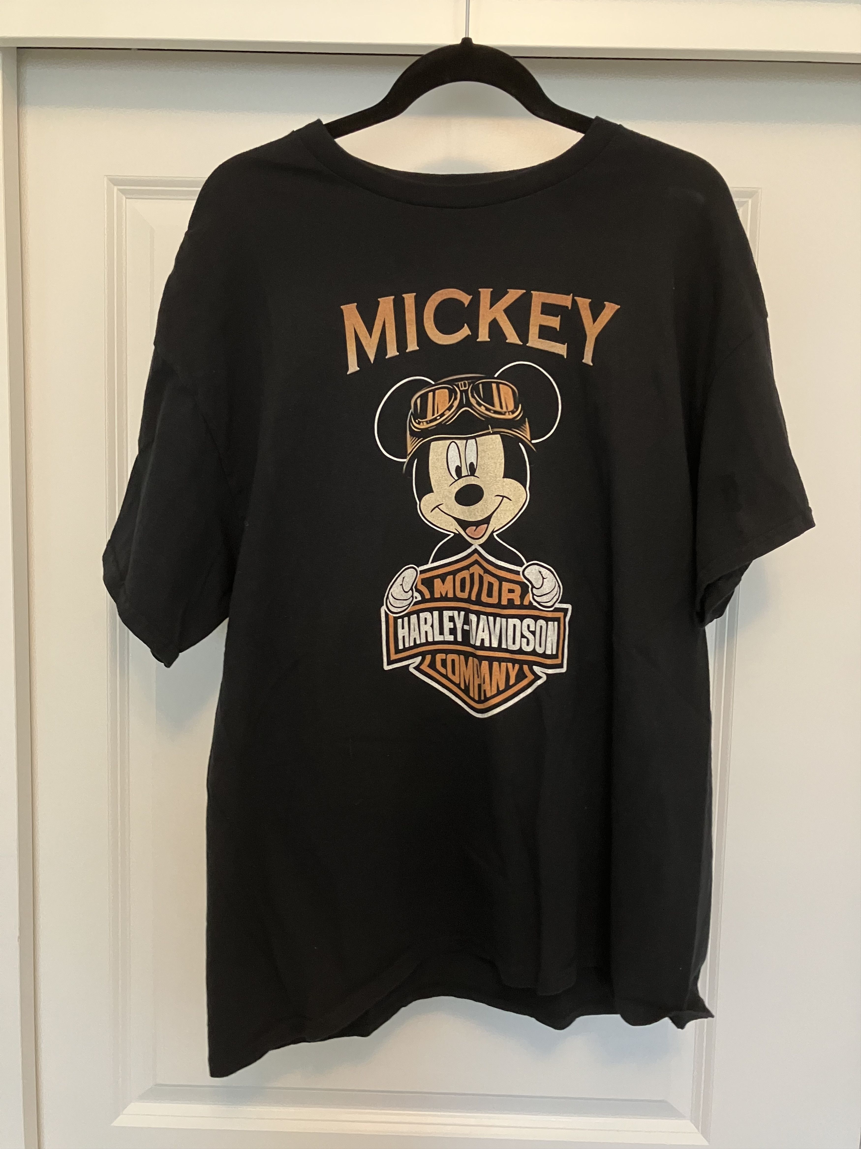 Harley Davidson × Mickey Mouse Vintage Harley Davidson/Mickey Mouse T-Shirt Size US L / EU 52-54 / 3 - 3 Thumbnail