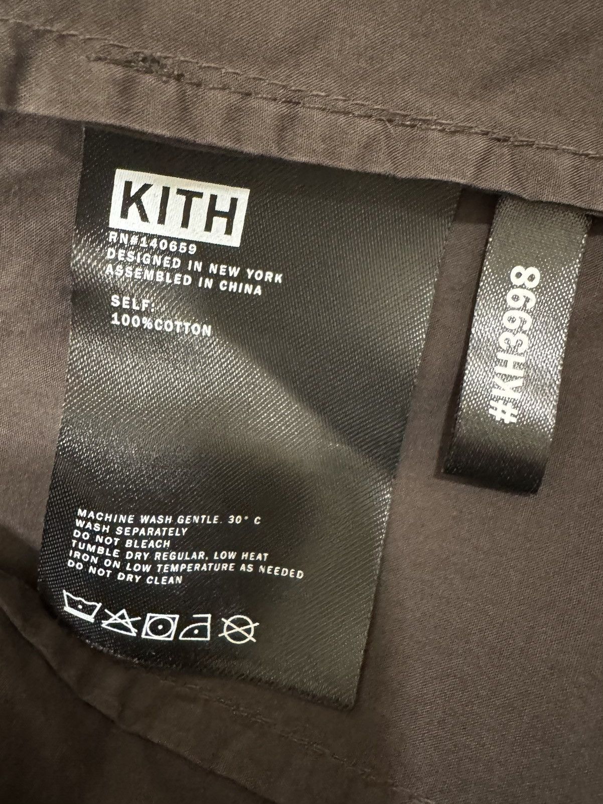 Kith Kith Tighe Collared Shirt Kindling Size US M / EU 48-50 / 2 - 4 Thumbnail