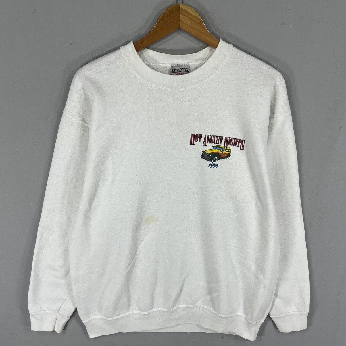 Vintage Vintage 90s Oneita Hot August Night 1996 Reno BigBack Logo Size US L / EU 52-54 / 3 - 1 Thumbnail