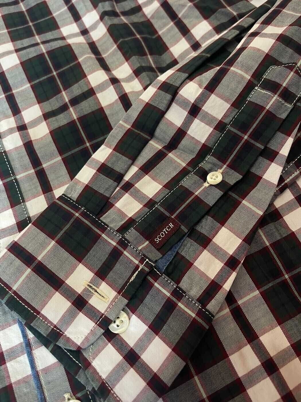 Scotch & Soda Check button down shirt by Scotch&Soda Size US M / EU 48-50 / 2 - 5 Thumbnail