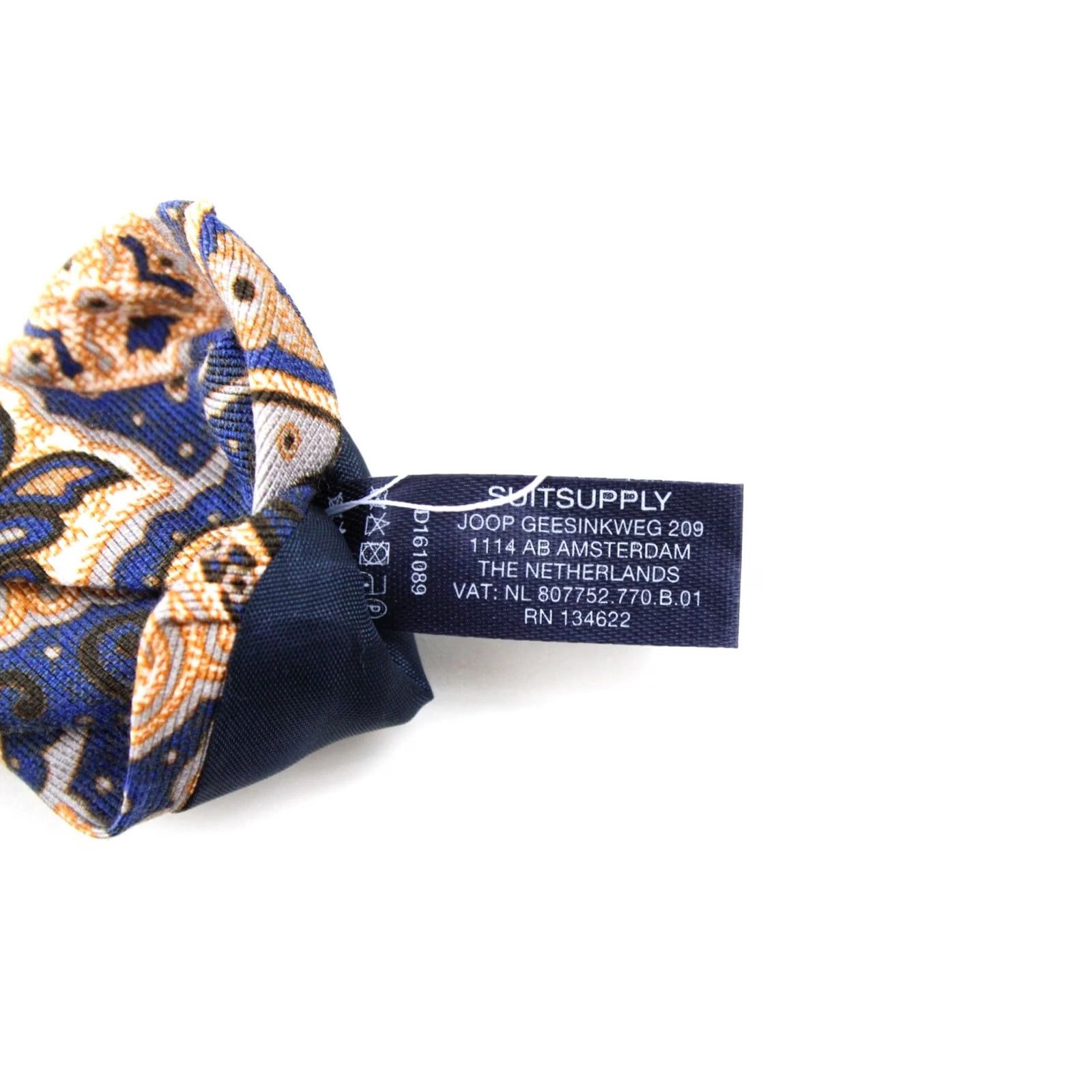 Suitsupply Suitsupply Tie Men’s 149 X 8 CM Silk Blend Patterned Pointed Tied Classic Size ONE SIZE - 5 Thumbnail