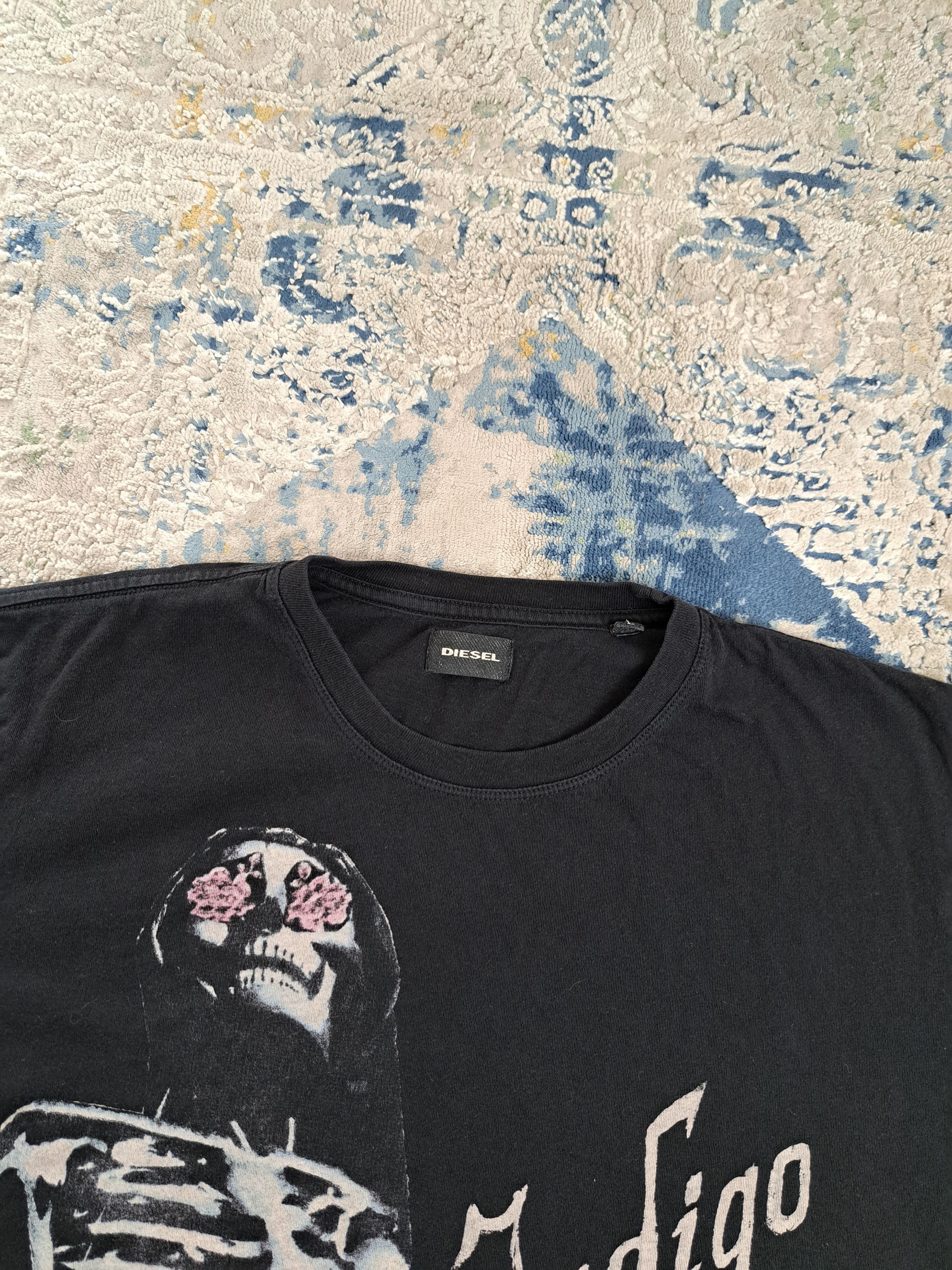 Diesel Diesel Indigo Panthers Archive Tee Luxury Rare Size US L / EU 52-54 / 3 - 2 Thumbnail
