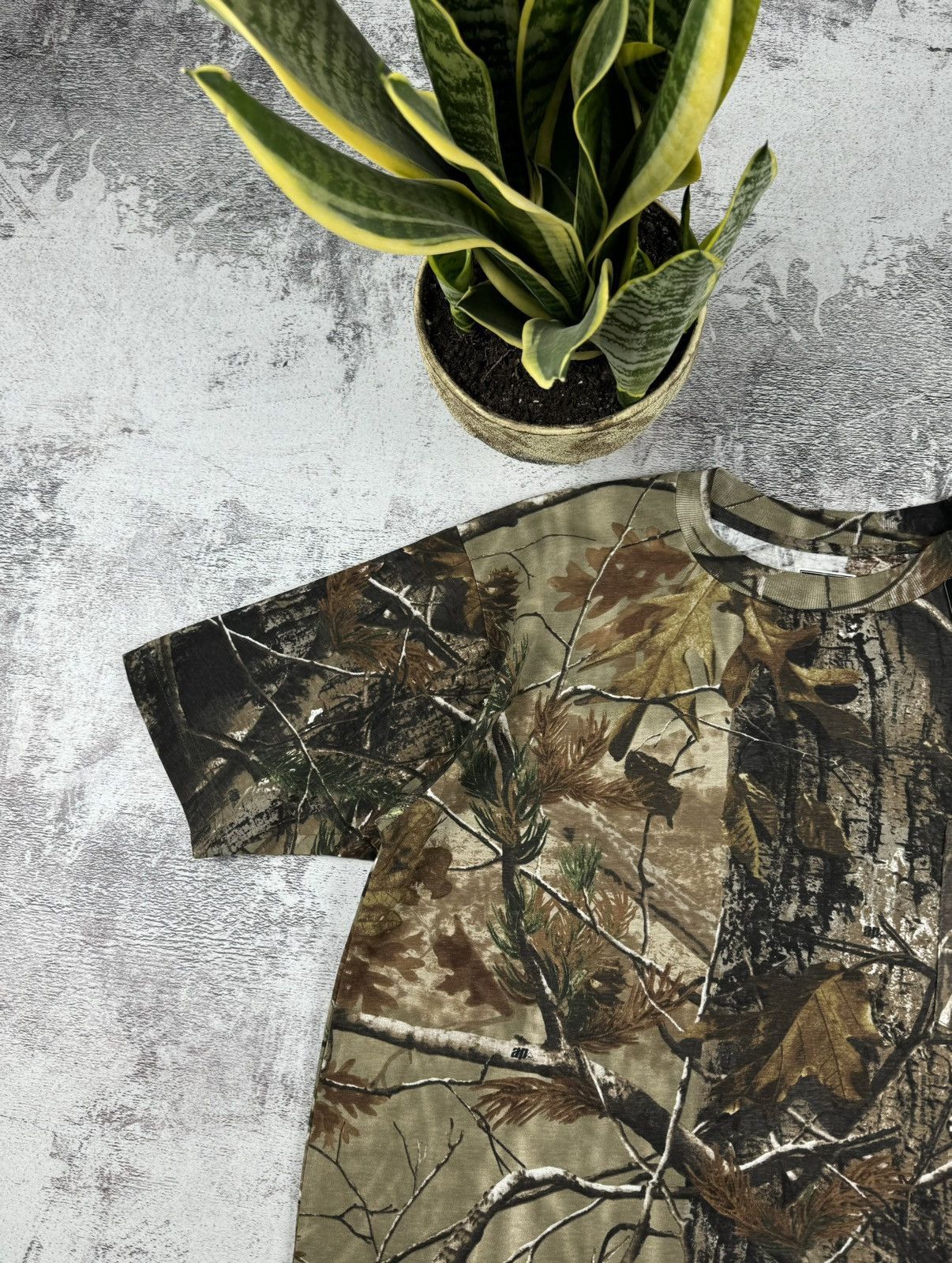Realtree Vintage NEW Camo Realtree Thick Jungle Army Y2K T Shirt Tee Size US XXL / EU 58 / 5 - 4 Thumbnail