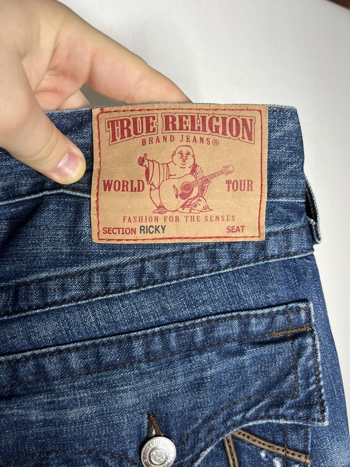 True Religion True Religion Crazy Denim Jeans Rare Japanese Y2K Size US 34 / EU 50 - 6 Thumbnail