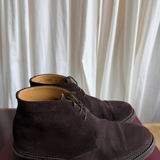 Other Brown Suede Derby Boots Size US 9 / EU 42 - 4 Thumbnail