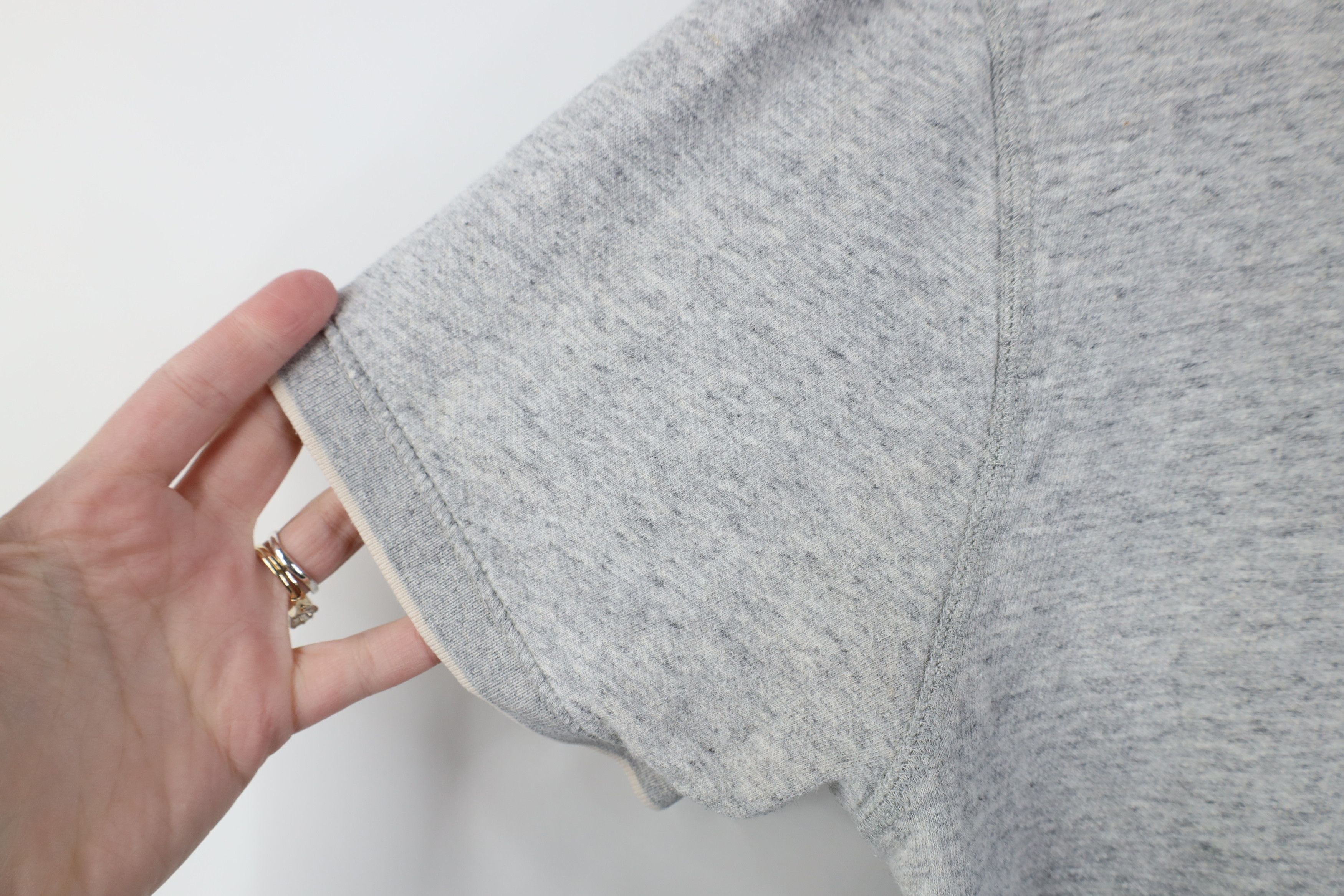 J.Crew J Crew Knit Goods Fit Jersey Cotton Knit Henley T-Shirt Gray Size US M / EU 48-50 / 2 - 7 Thumbnail