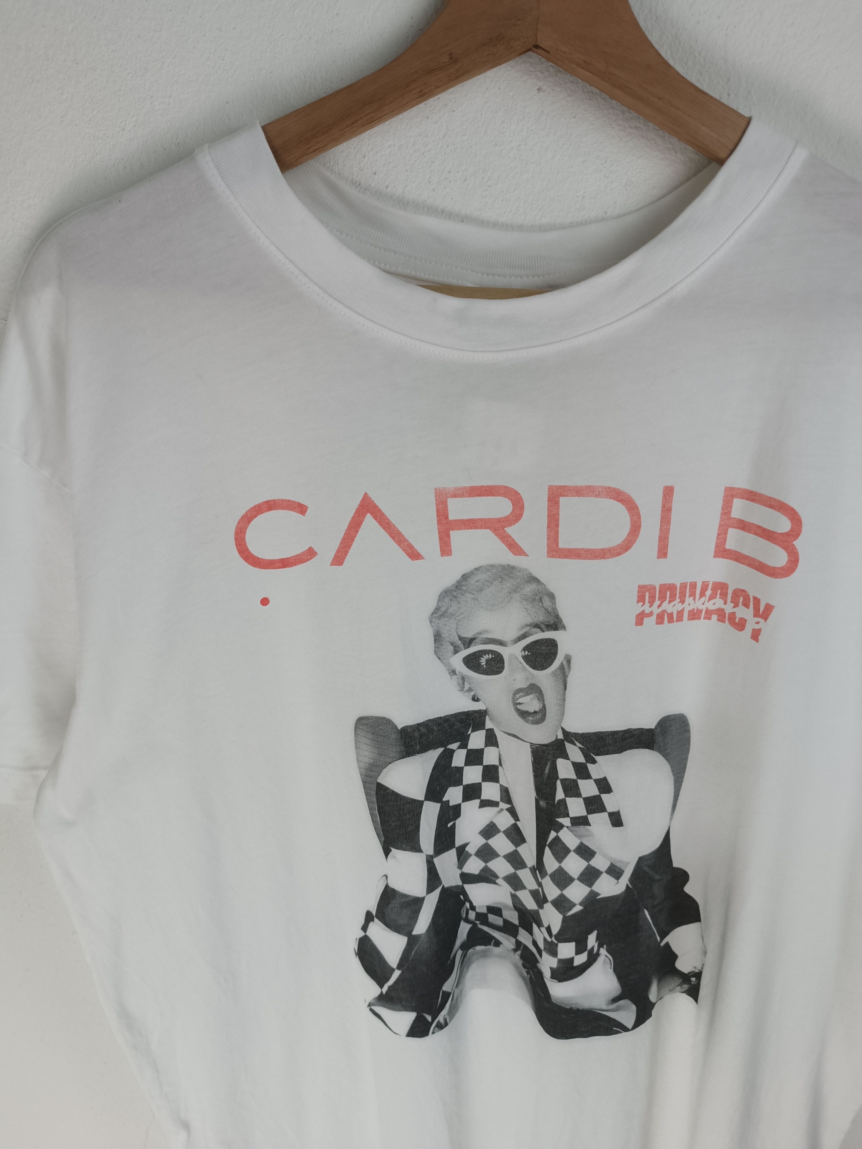 Rap Tees VINTAGE CARDI B PRIVACY INVASION (doja swifts nicki ) Size US M / EU 48-50 / 2 - 5 Thumbnail