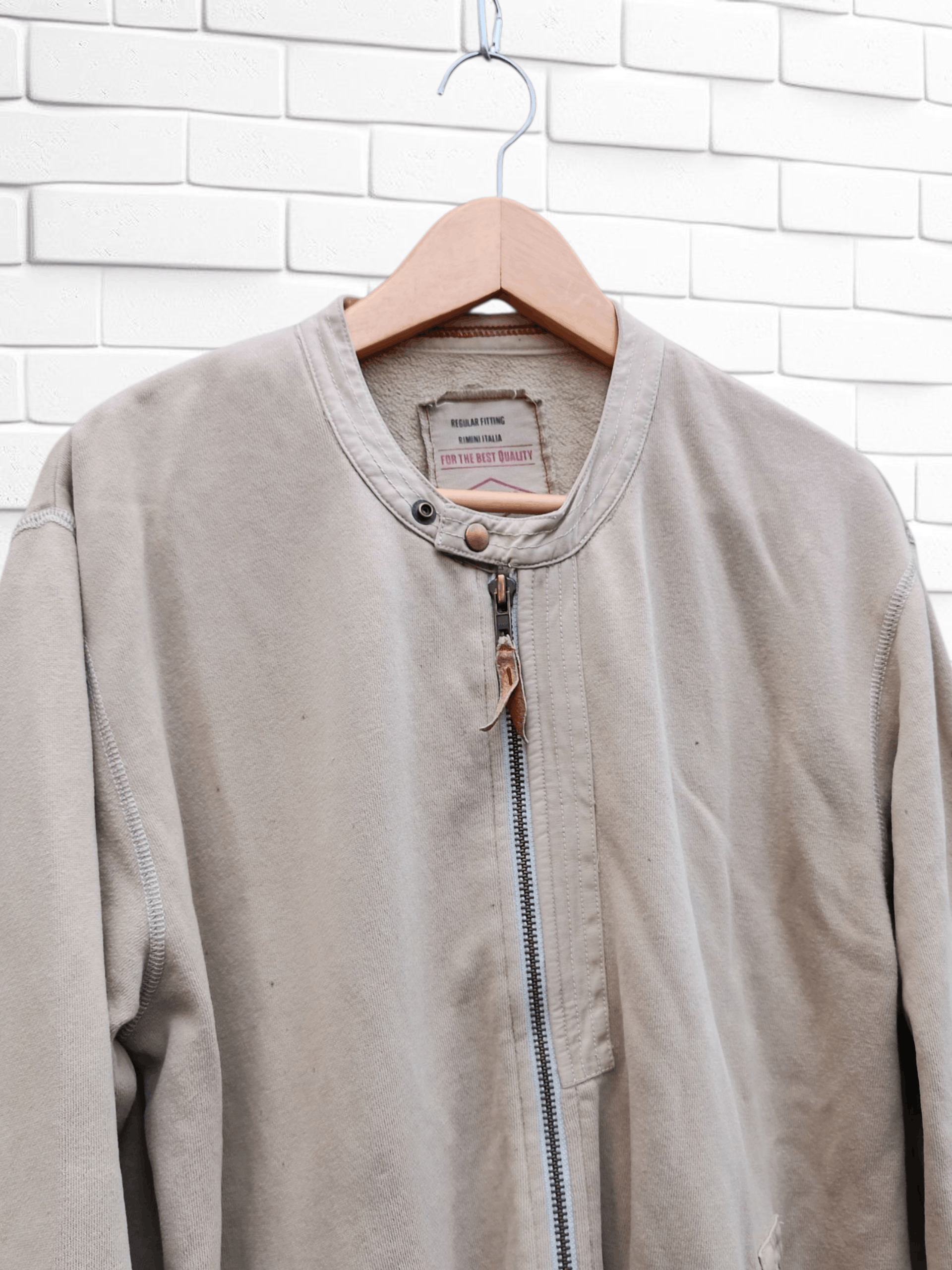 Japanese Brand Vintage Ball Sweater Fleece Biker Style Size US L / EU 52-54 / 3 - 3 Thumbnail