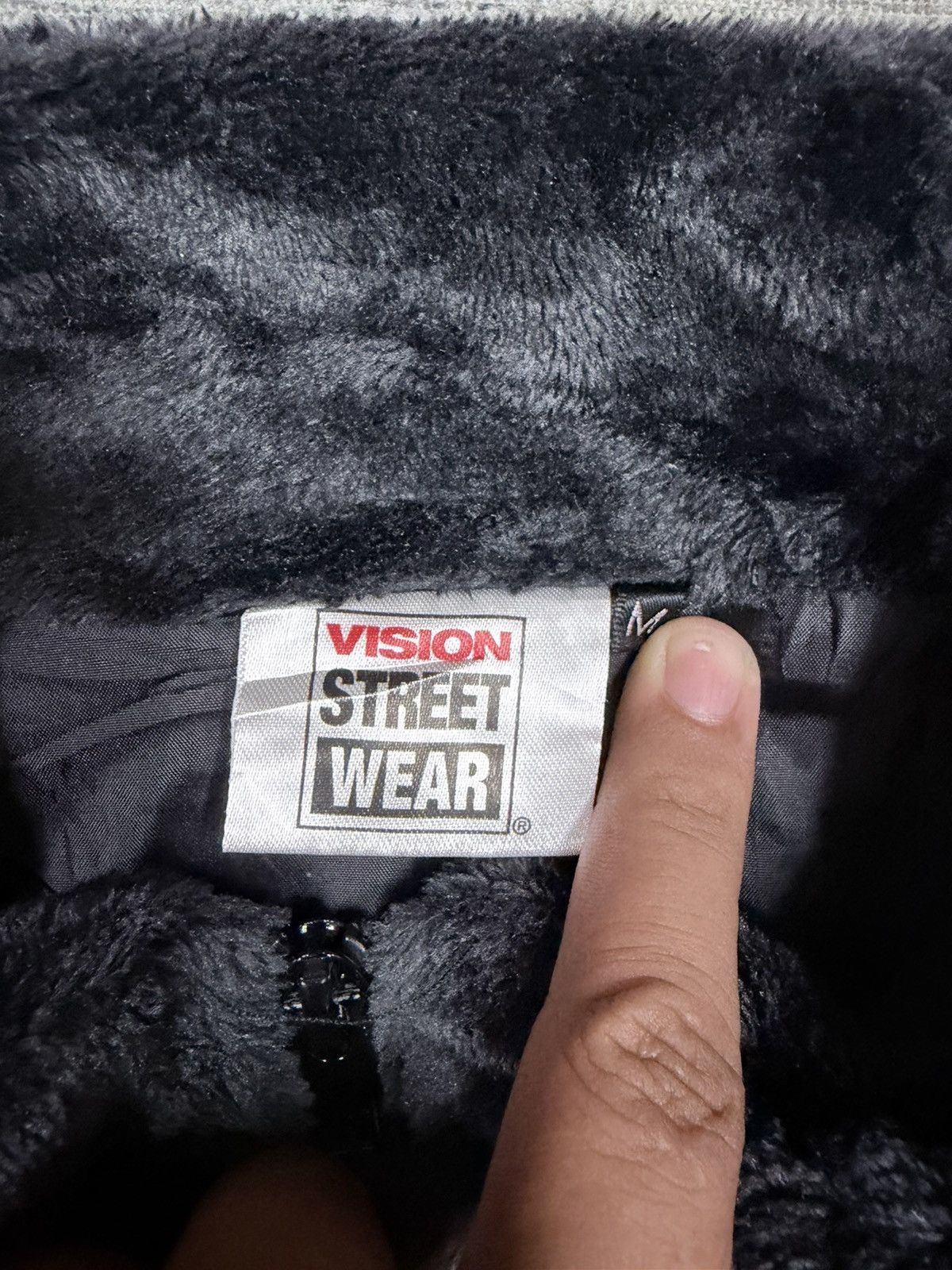 Vision Streetwear Vision Streetwear Fluppy Striped Fleece Zipper Jacket Size US M / EU 48-50 / 2 - 18 Thumbnail