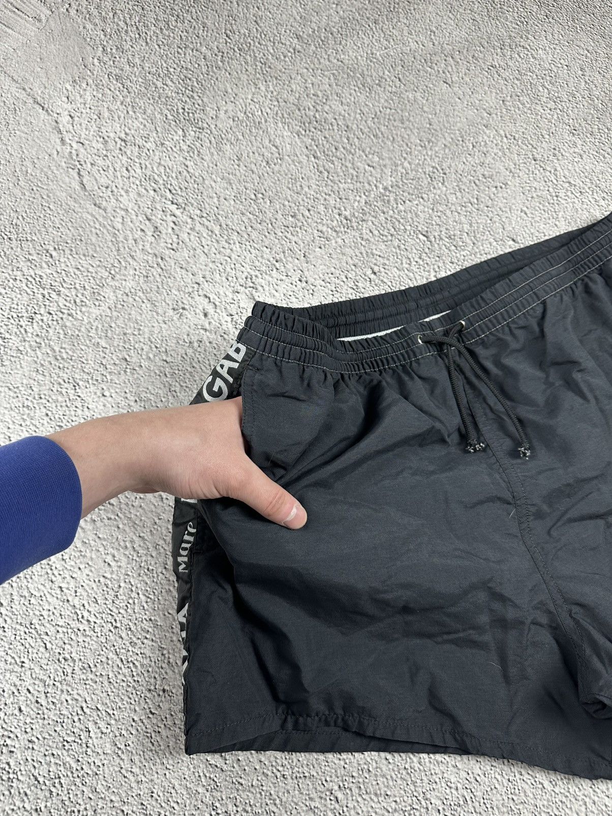 Dolce & Gabbana × Vintage Vintage Dolce & Gabbana Mare Nylon Short Y2K Hype Style Size US 36 / EU 52 - 4 Thumbnail