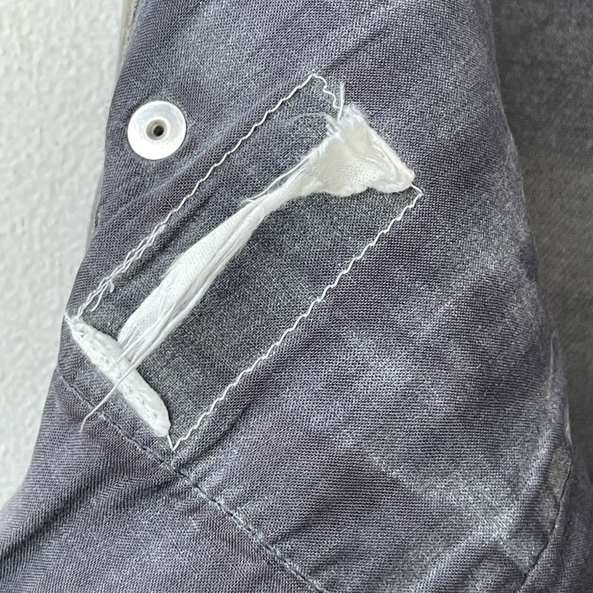 Helmut Lang Thrashed Archival 90s HELMUT LANG Faded Black Denim Jeans Size US 30 / EU 46 - 16 Thumbnail