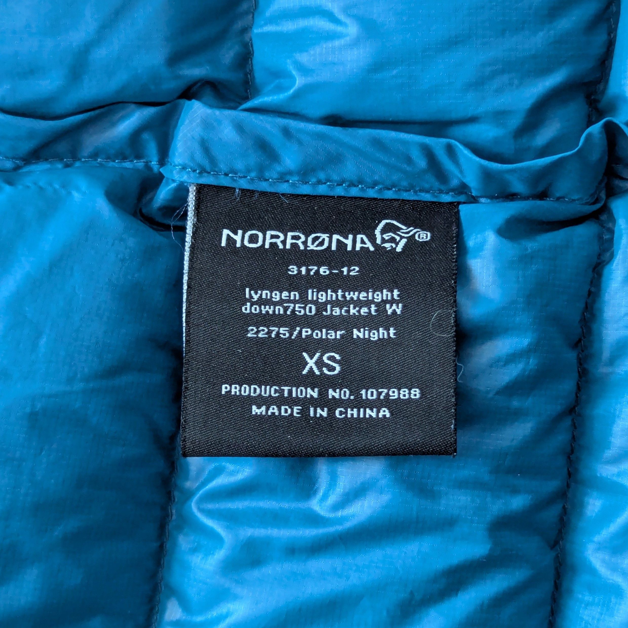 Norrona Norrona Lyngen Light Down 750 Women's Jacket Size XS Blue Size XS / US 0-2 / IT 36-38 - 16 Thumbnail