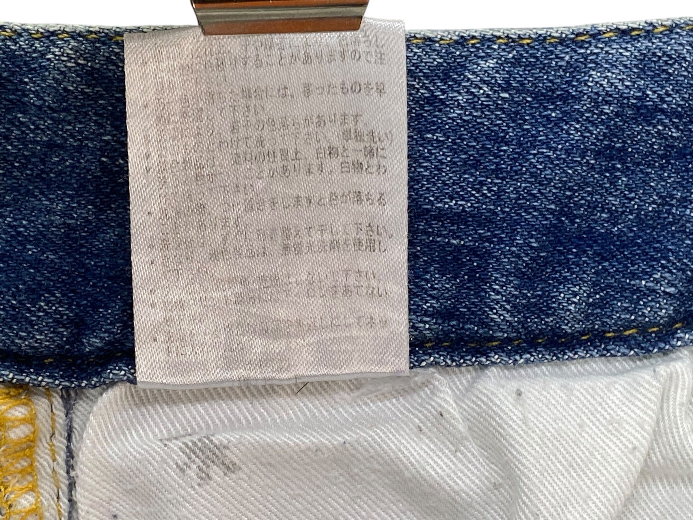 Gotcha × Japanese Brand J-Cut Denim Distressed Jeans Size US 31 - 11 Thumbnail