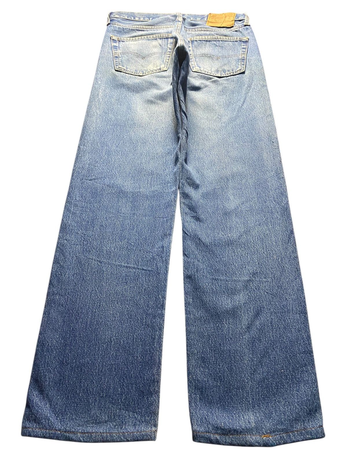 Levi's Vintage Levis 501 80’s ButtonFly 524 Blue Wash Jeans Size US 30 / EU 46 - 2 Thumbnail