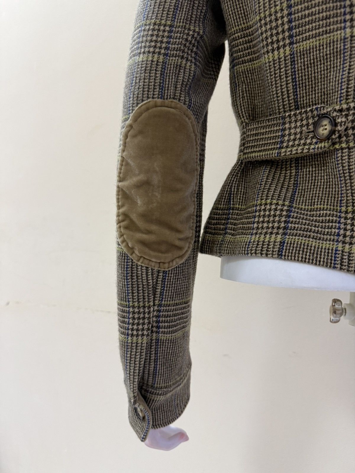 Etro Etro Womens Wool Checkered Blazer Jacket Size 42 Size M / US 6-8 / IT 42-44 - 13 Thumbnail