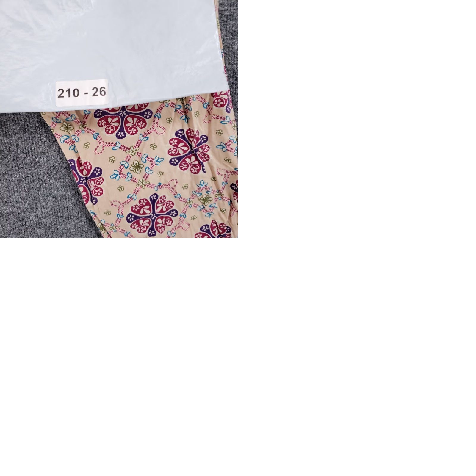 Vintage Xhilaration Pants Womens M Medium Beige Pink Mid-Rise Flared Hippie Pull On Size 32" / US 10 / IT 46 - 9 Thumbnail