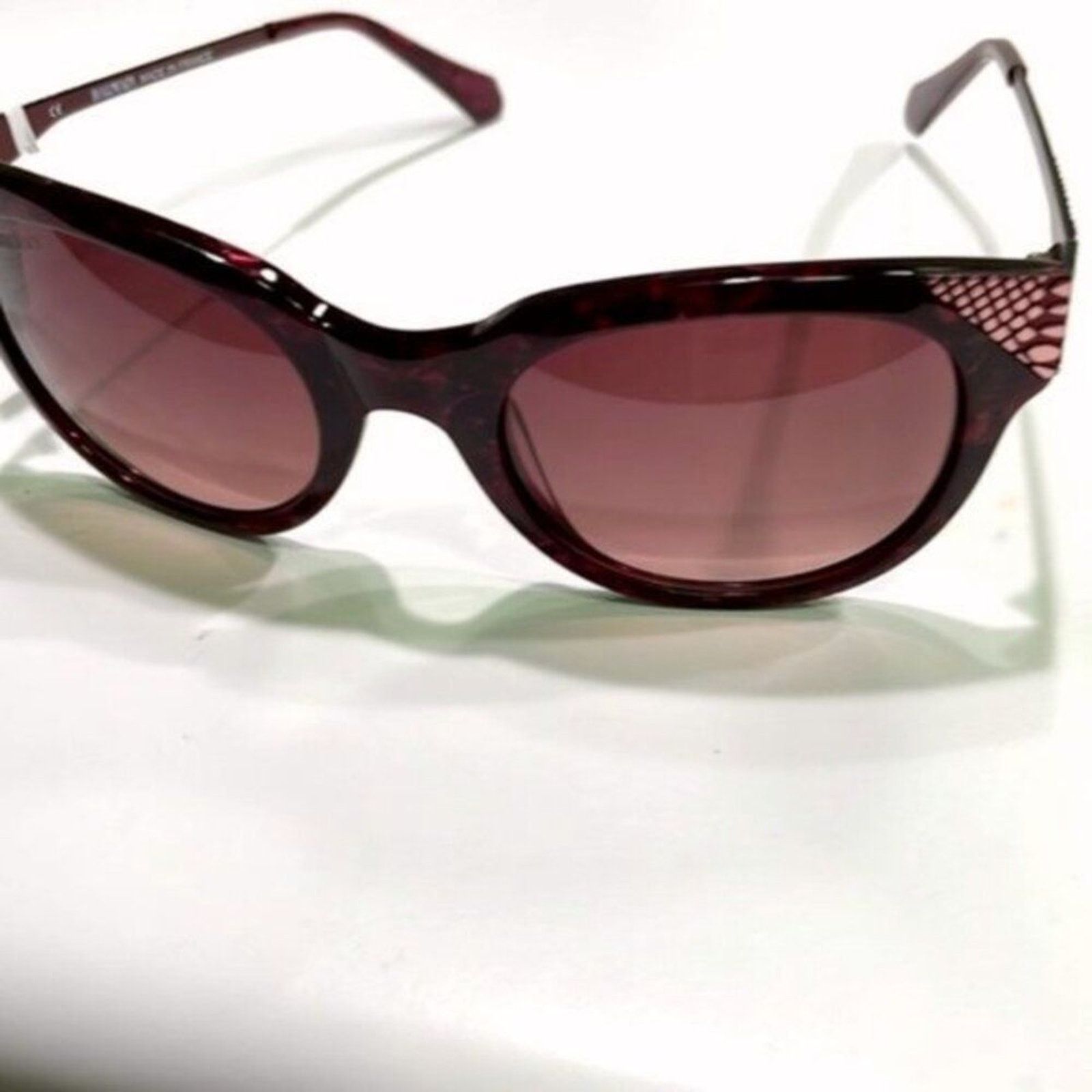 Balmain Balmain copper colored 53mm Modified Cat Eye Sunglasses Size ONE SIZE - 2 Thumbnail