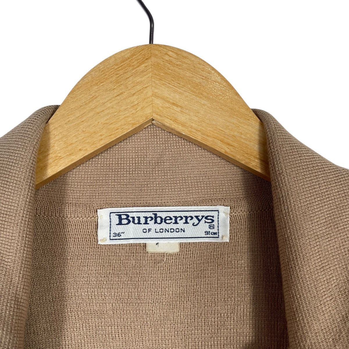 Burberry Burberrys of London Vintage Knit Blazer Jacket Wool Acrylic Size M / US 6-8 / IT 42-44 - 3 Thumbnail