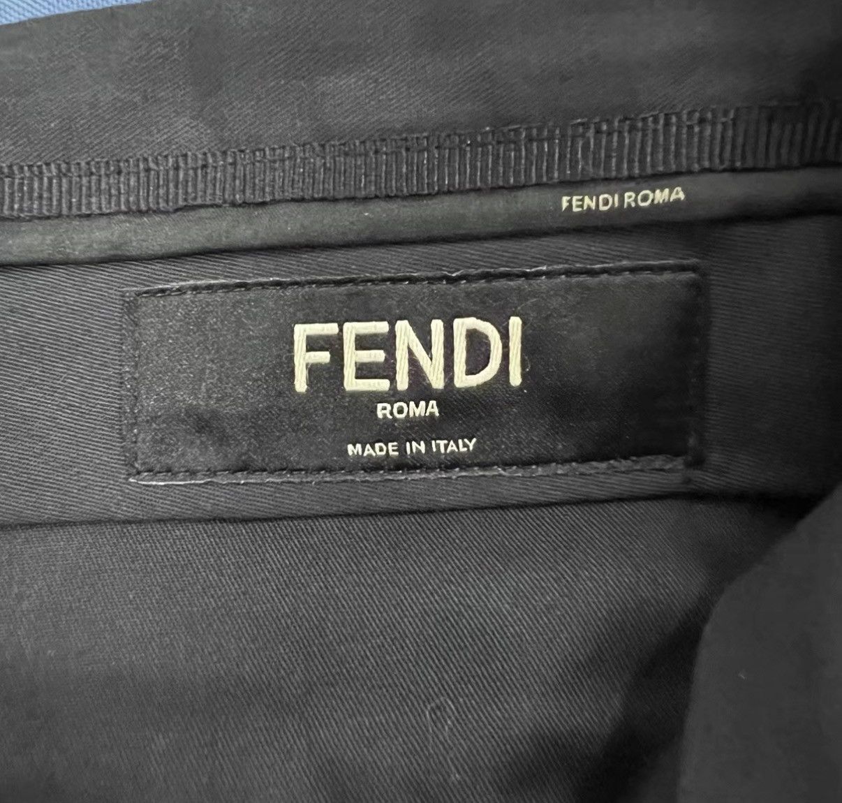 Fendi Fendi Blue Pleated Shorts J41 Size US 30 / EU 46 - 3 Thumbnail