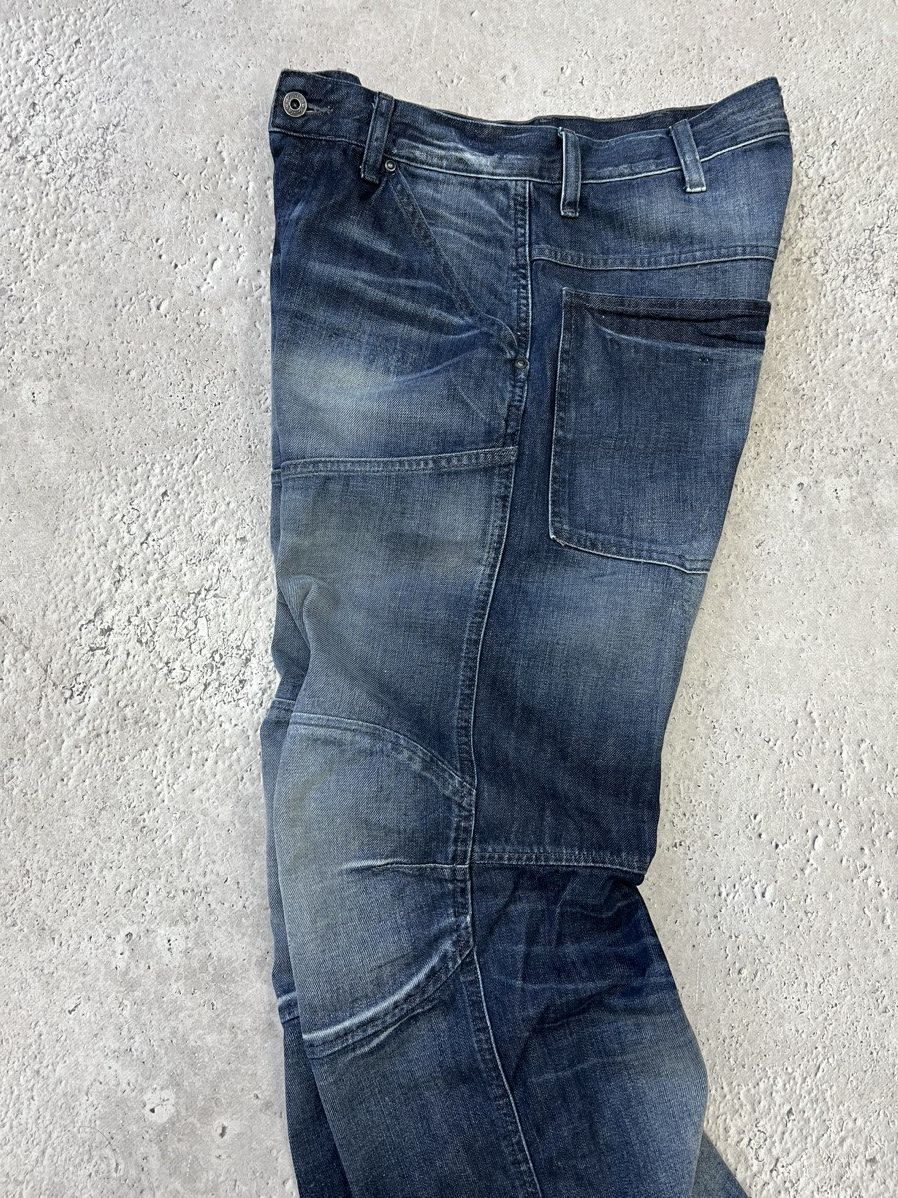 G-Star × Japanese Brand Vintage pants G Star Raw y2k denim flared baggy Cargo Size US 31 - 11 Thumbnail