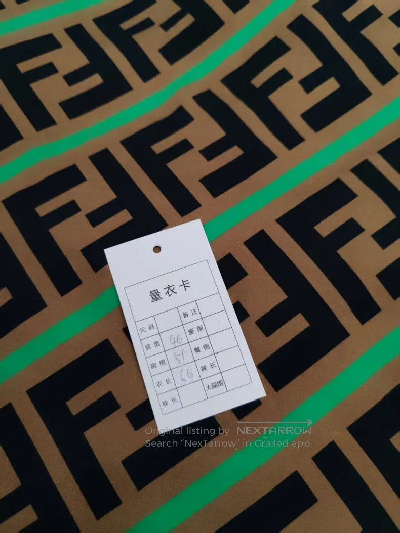 Fendi Fendi Full Print Short Sleeve Shirt Size US M / EU 48-50 / 2 - 5 Thumbnail