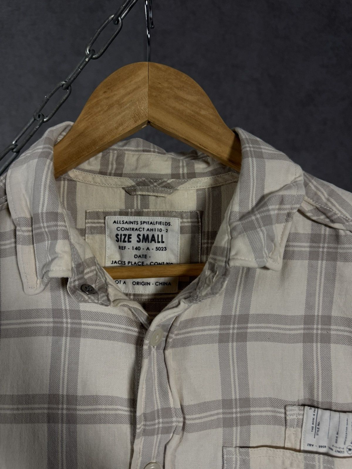 Allsaints Allsaints designer shirt Size US S / EU 44-46 / 1 - 4 Thumbnail