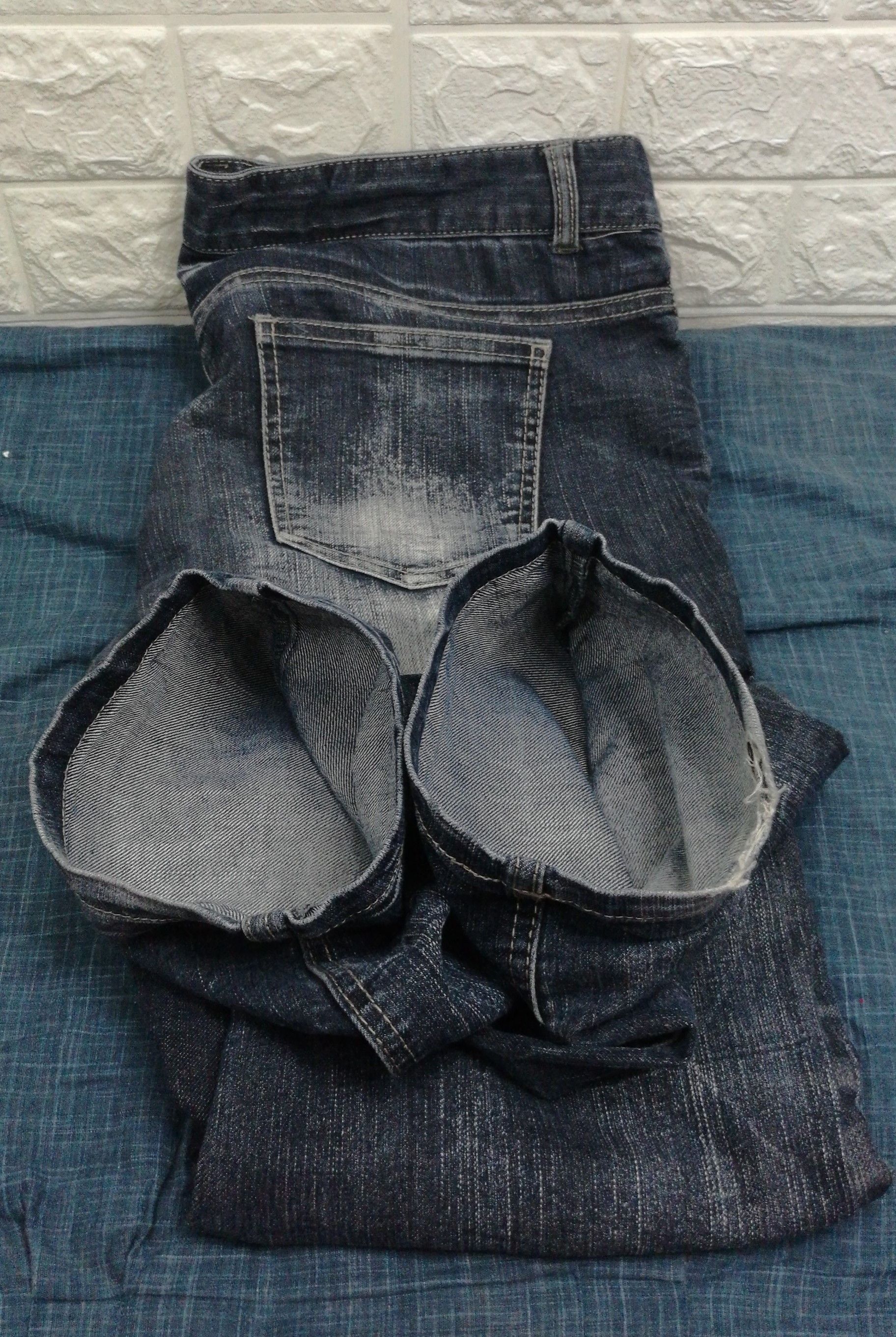 Japanese Brand Vintage Japanese Brand Works Earth Tone Jeans Size US 36 / EU 52 - 12 Thumbnail