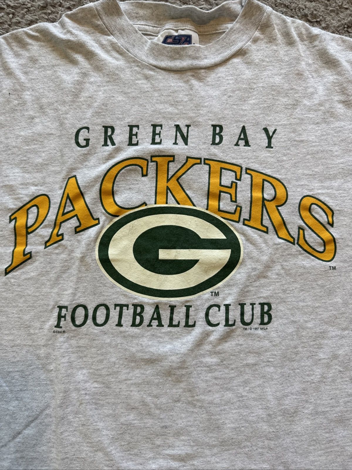 NFL × Vintage 1997 Green Bay Packers Tee Size US XL / EU 56 / 4 - 2 Thumbnail