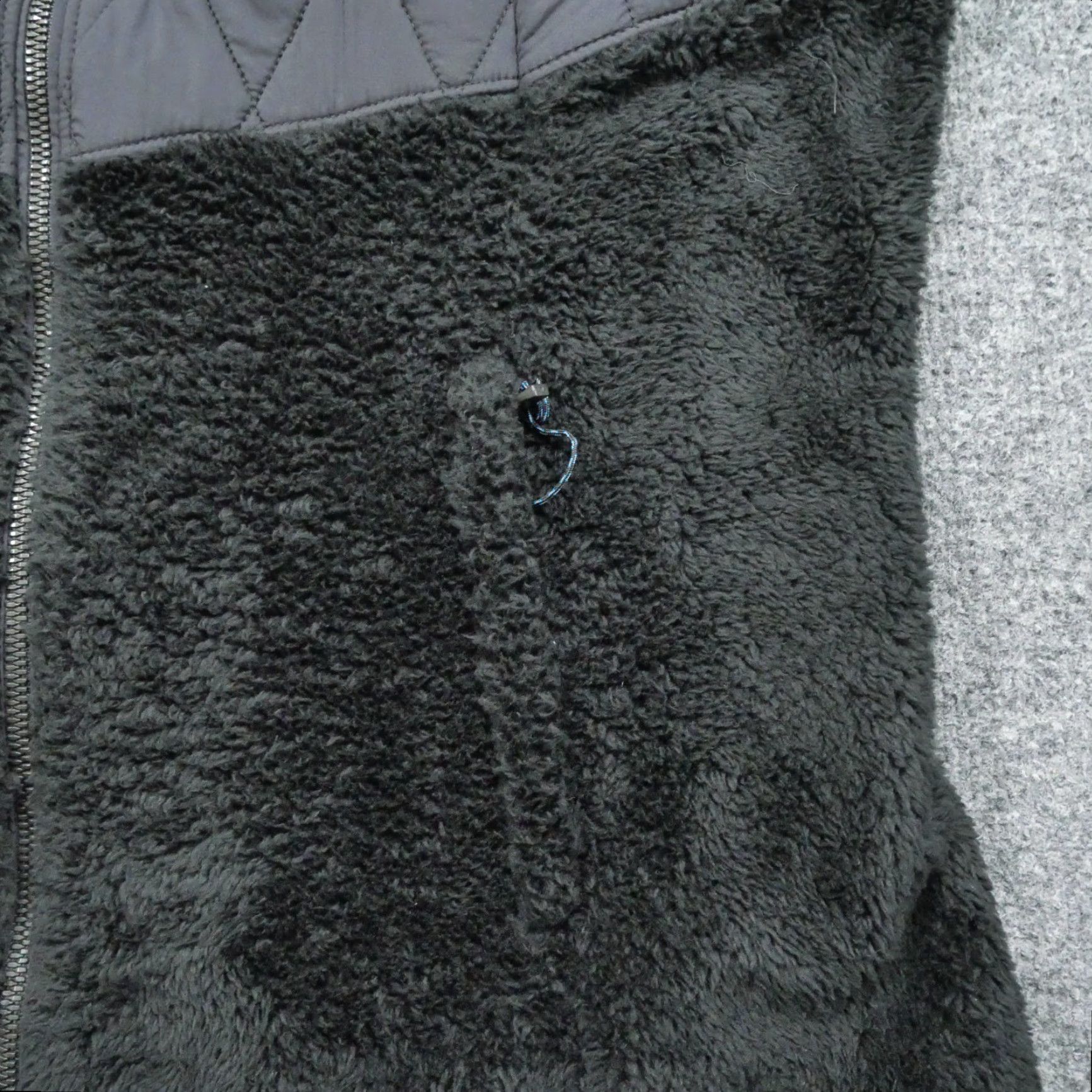 Vintage VEST Womens Kuhl Black Hooded Fleece Outdoors Zip Short Sleeveless Casual Size M / US 6-8 / IT 42-44 - 3 Thumbnail