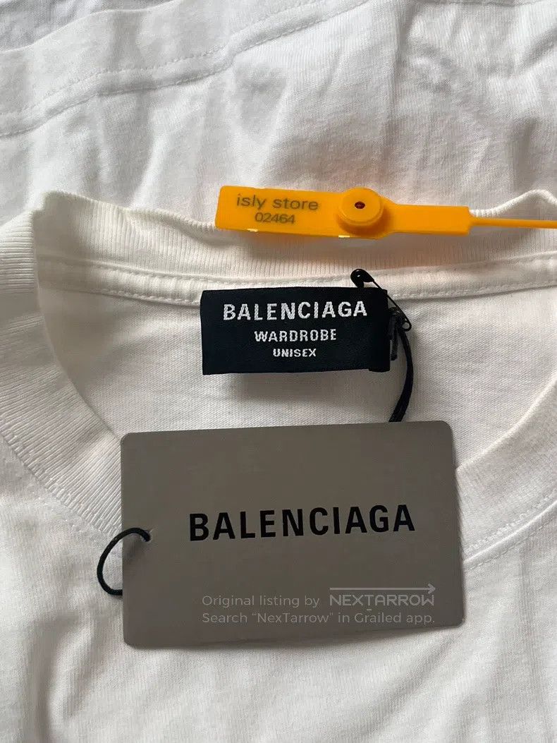 Balenciaga Balenciaga Loose Letter Short Sleeve T-Shirt Size US S / EU 44-46 / 1 - 4 Thumbnail